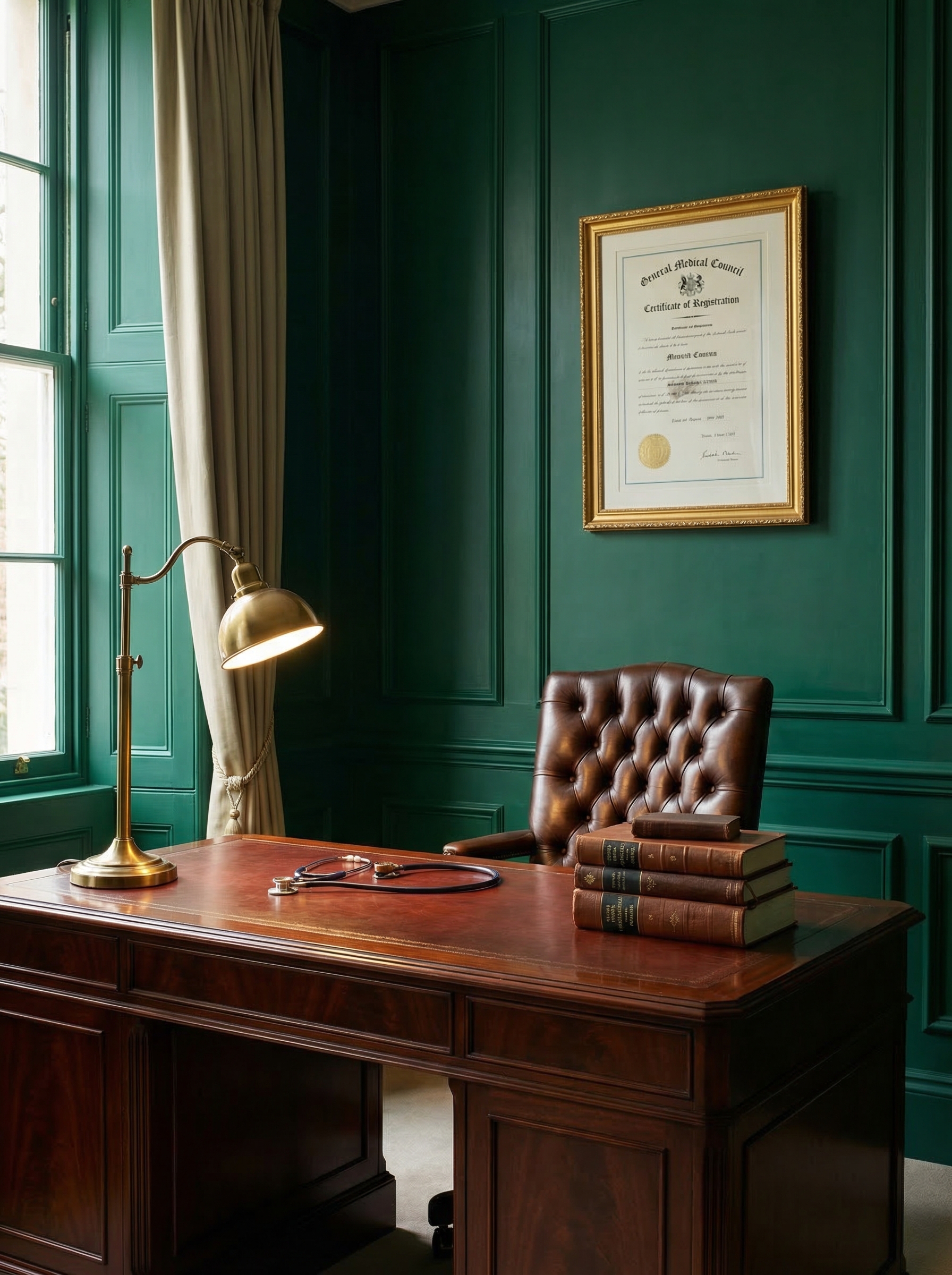 The consultation room at My Private Clinic